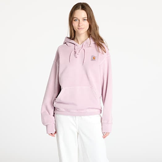 Carhartt WIP Hooded Nelson Sweat UNISEX Hortensia Garment Dyed