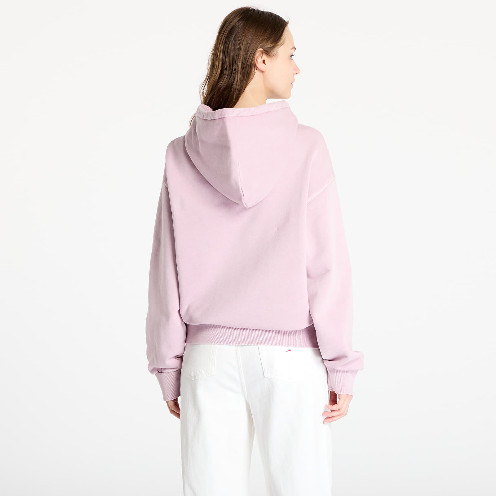 Bluzy Carhartt WIP Hooded Nelson Sweat UNISEX Hortensia Garment Dyed