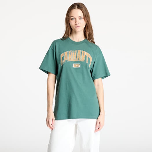 T-särk Carhartt WIP Short Sleeve Lecture T-Shirt UNISEX Silver Pine