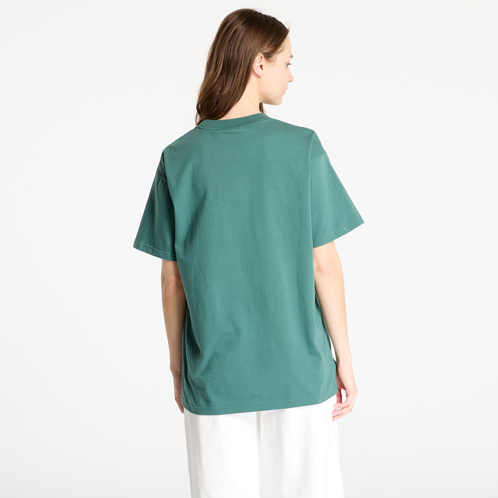 Pólók Carhartt WIP Short Sleeve Lecture T-Shirt UNISEX Silver Pine
