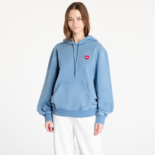 Carhartt WIP Hooded Ingo Sweat UNISEX Light Blue Garment Dyed
