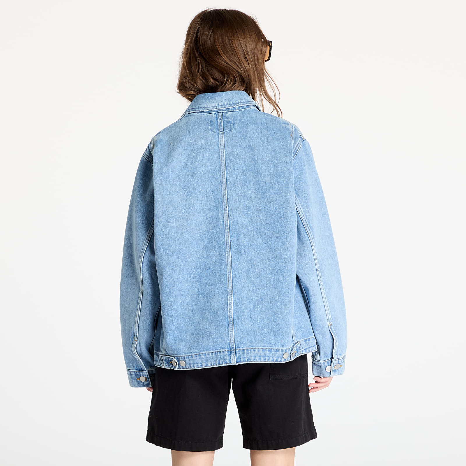 Vīriešu jakas Carhartt WIP OG Double Front Jacket UNISEX Blue Stone Bleached