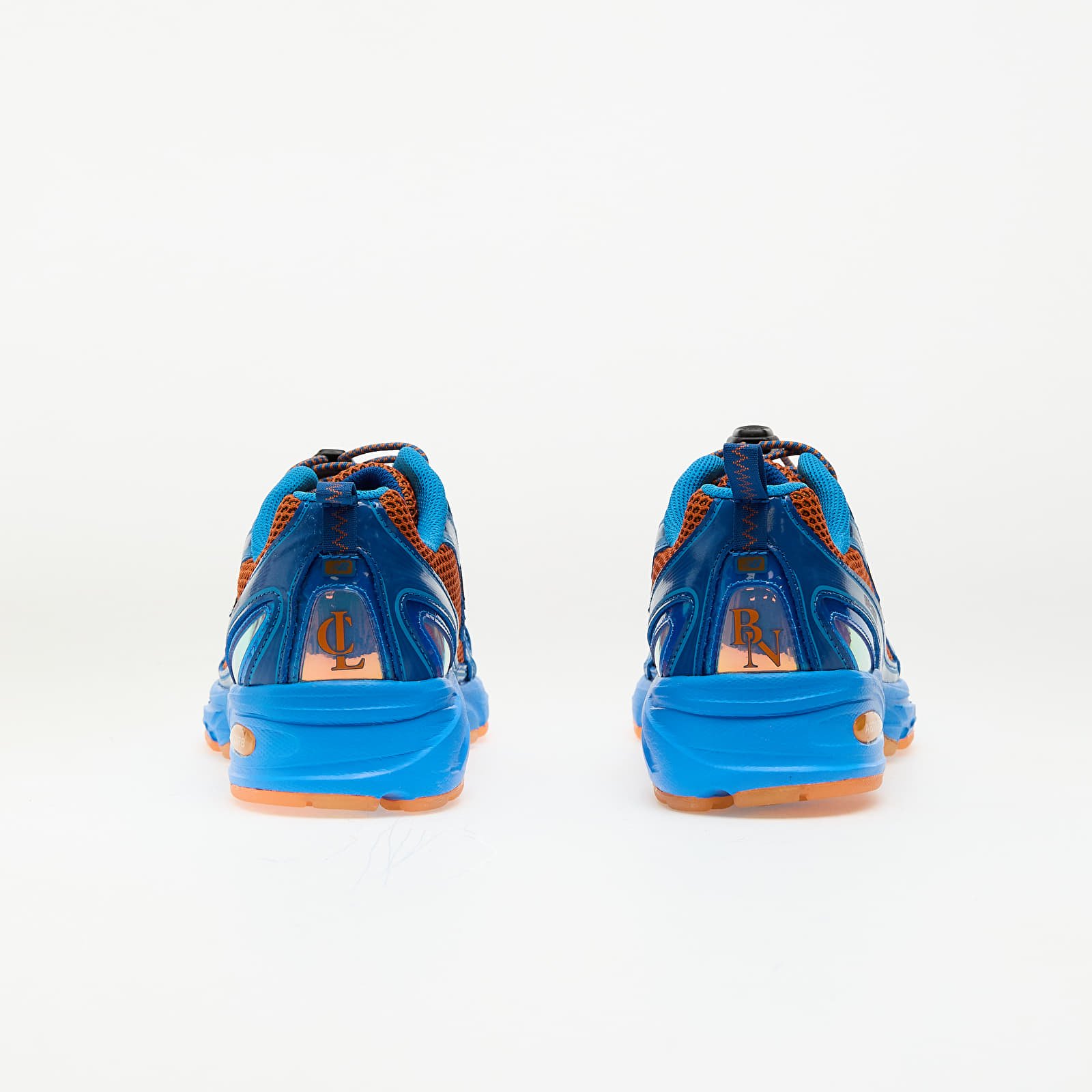 Vyriška avalynė New Balance x Aminé Benson 740 Snorkel Blue/ Persimmon Orange