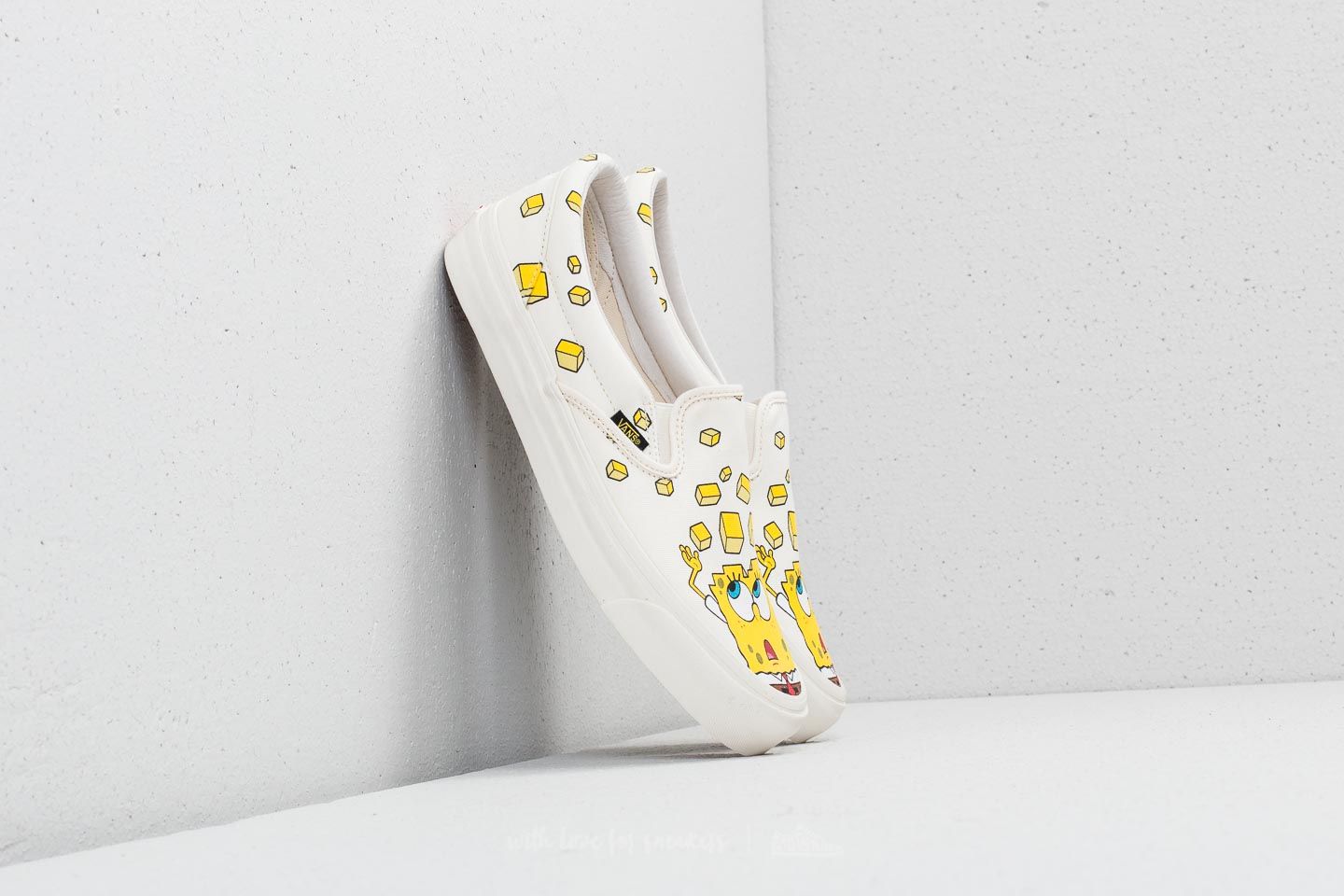 Scarpe uomo Vans OG Classic Slip-On LX (Spongebob) Checkerboard