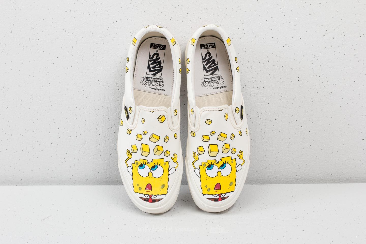 Scarpe uomo Vans OG Classic Slip-On LX (Spongebob) Checkerboard