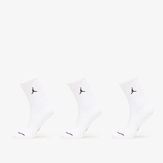 Jordan Everyday Crew Socks 3-Pack White/ Black