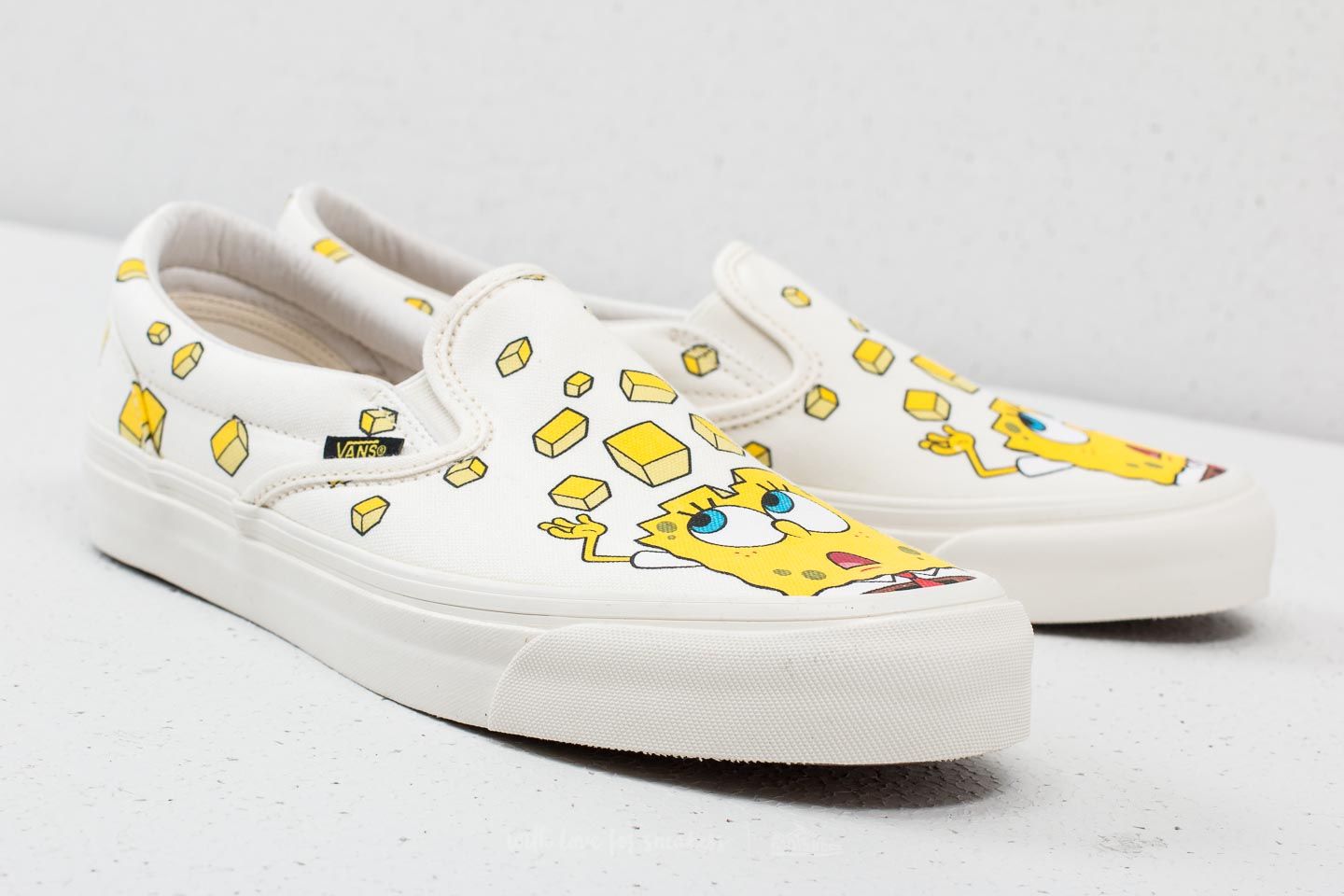 Scarpe uomo Vans OG Classic Slip-On LX (Spongebob) Checkerboard