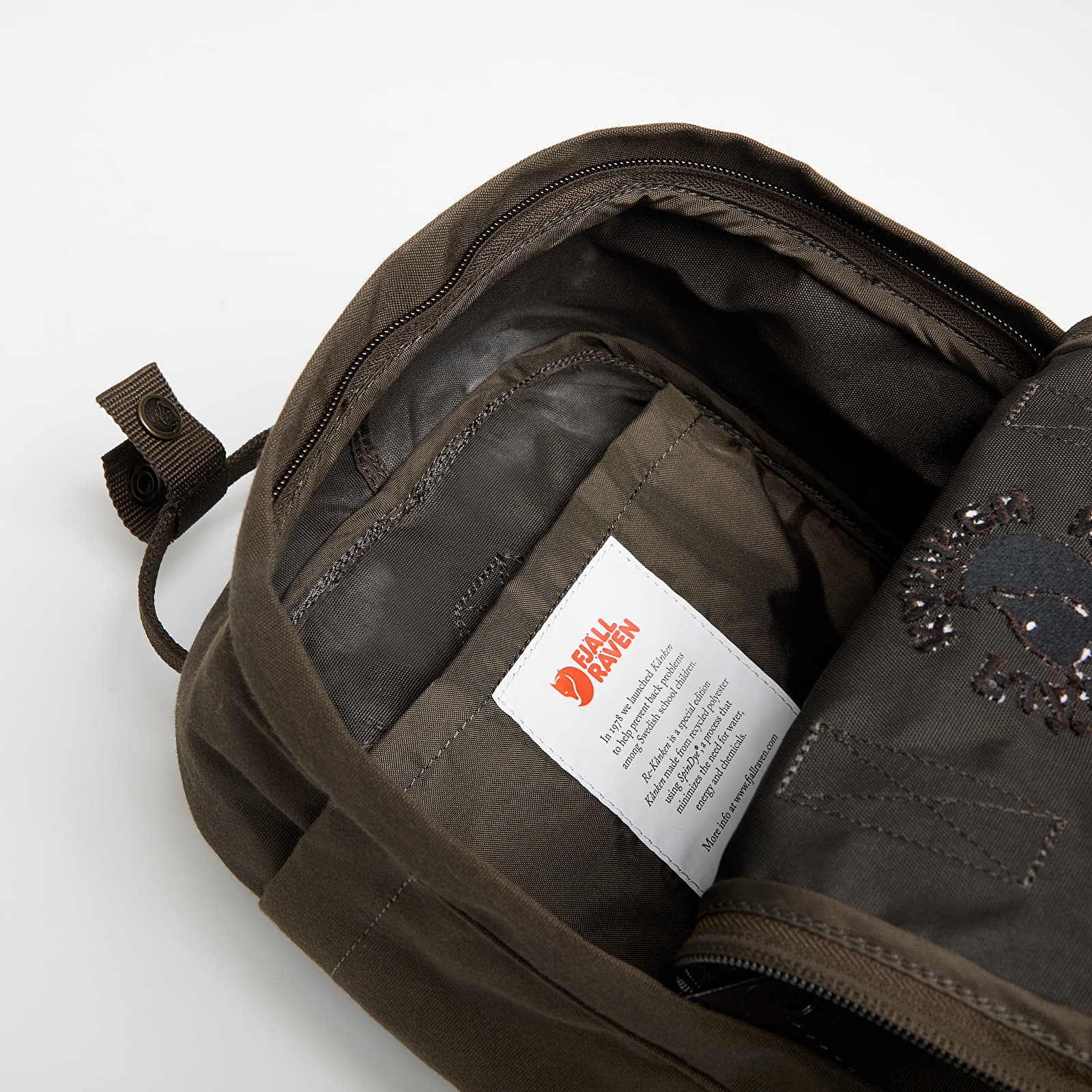 Backpacks Fjällräven Re-Kånken Mini Backpack Dark Olive