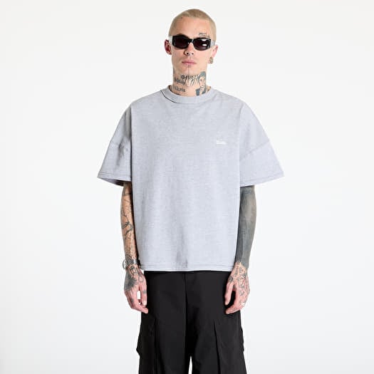 T-skjorte Rhude Classique Reverse Tee Heather Gray