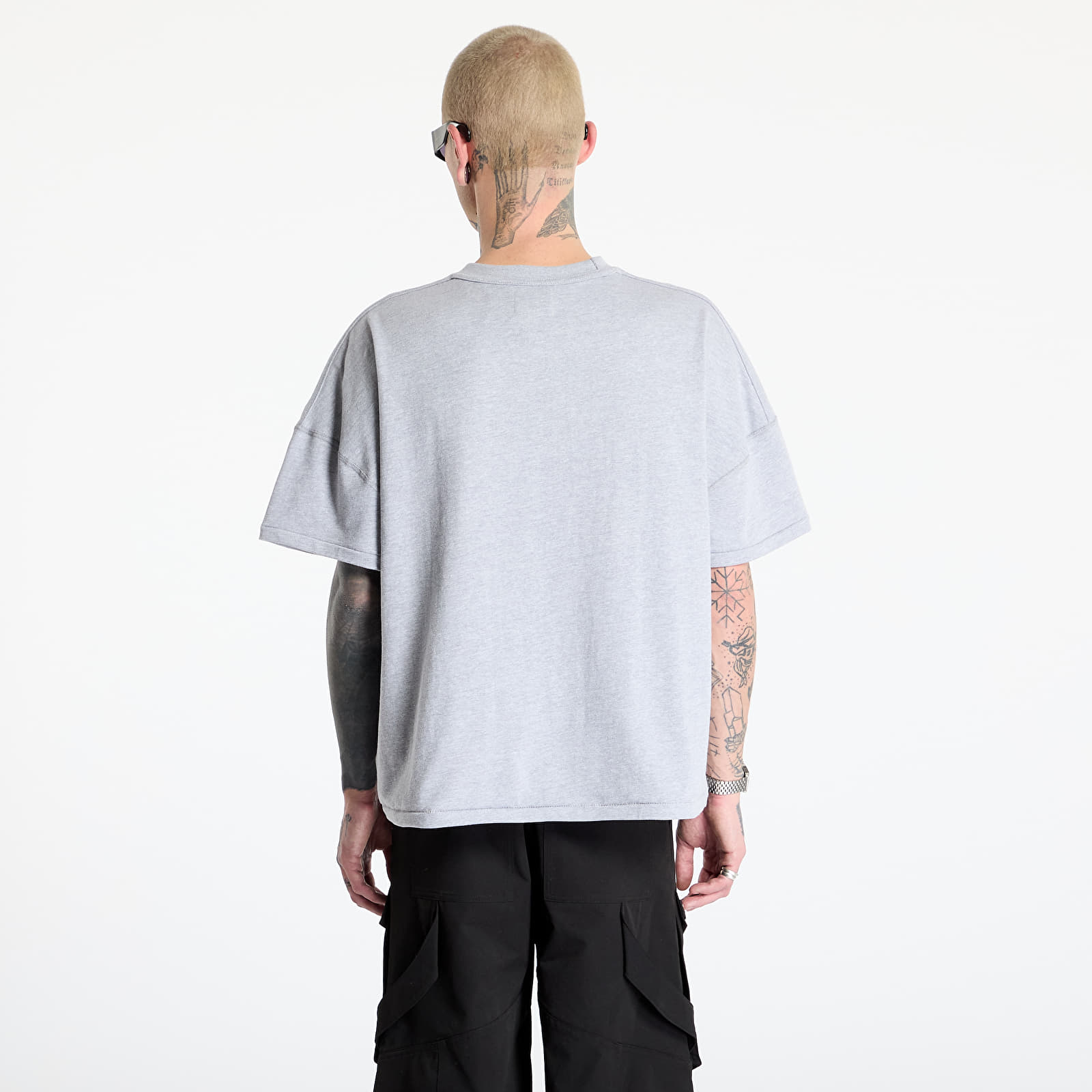 Miesten T-paidat Rhude Classique Reverse Tee Heather Gray