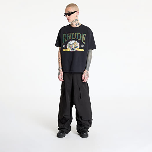Men's T-shirts Rhude Monaco Regatta Tee Vintage Black | Footshop