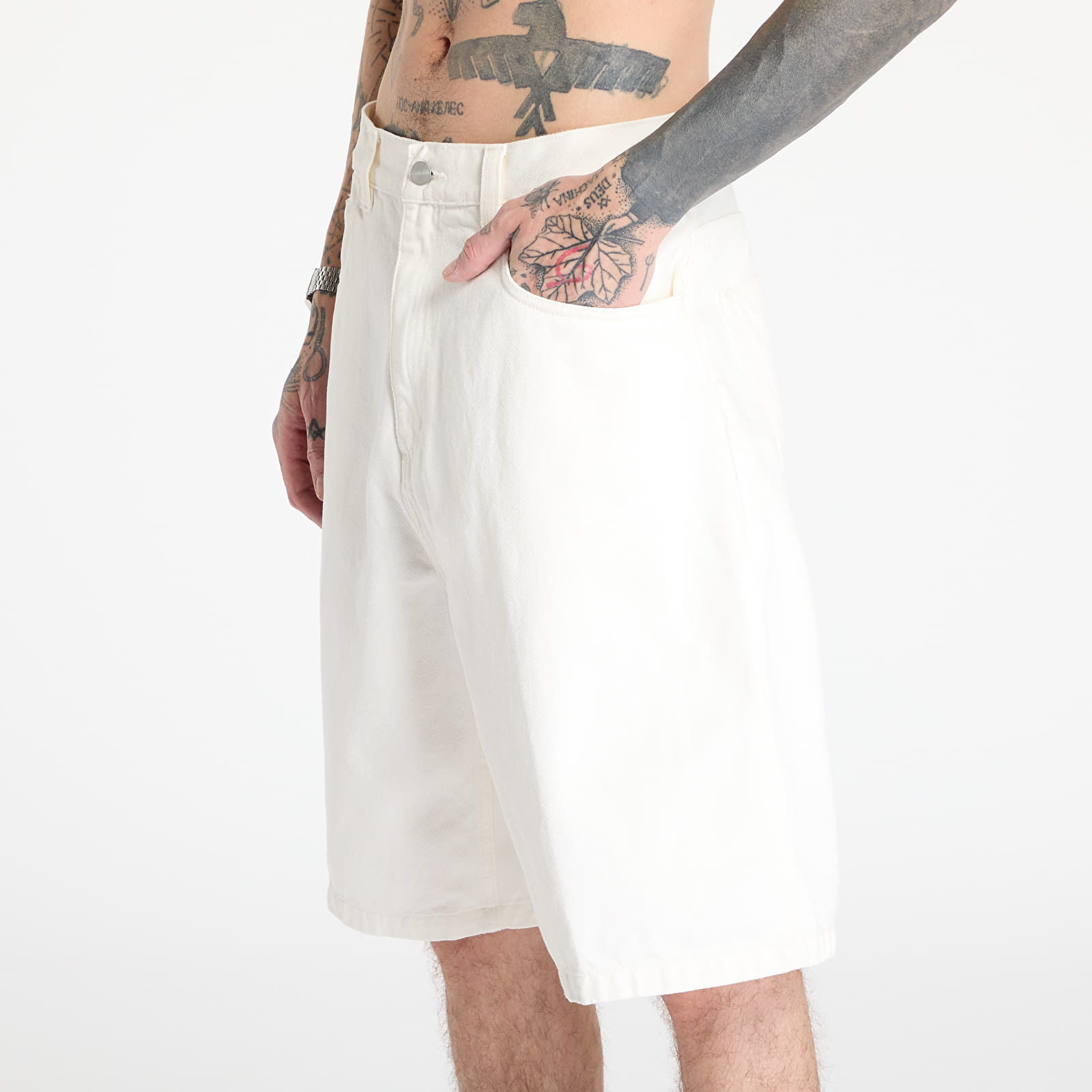 Pantalones cortos Carhartt WIP Brandon Short White Rinsed