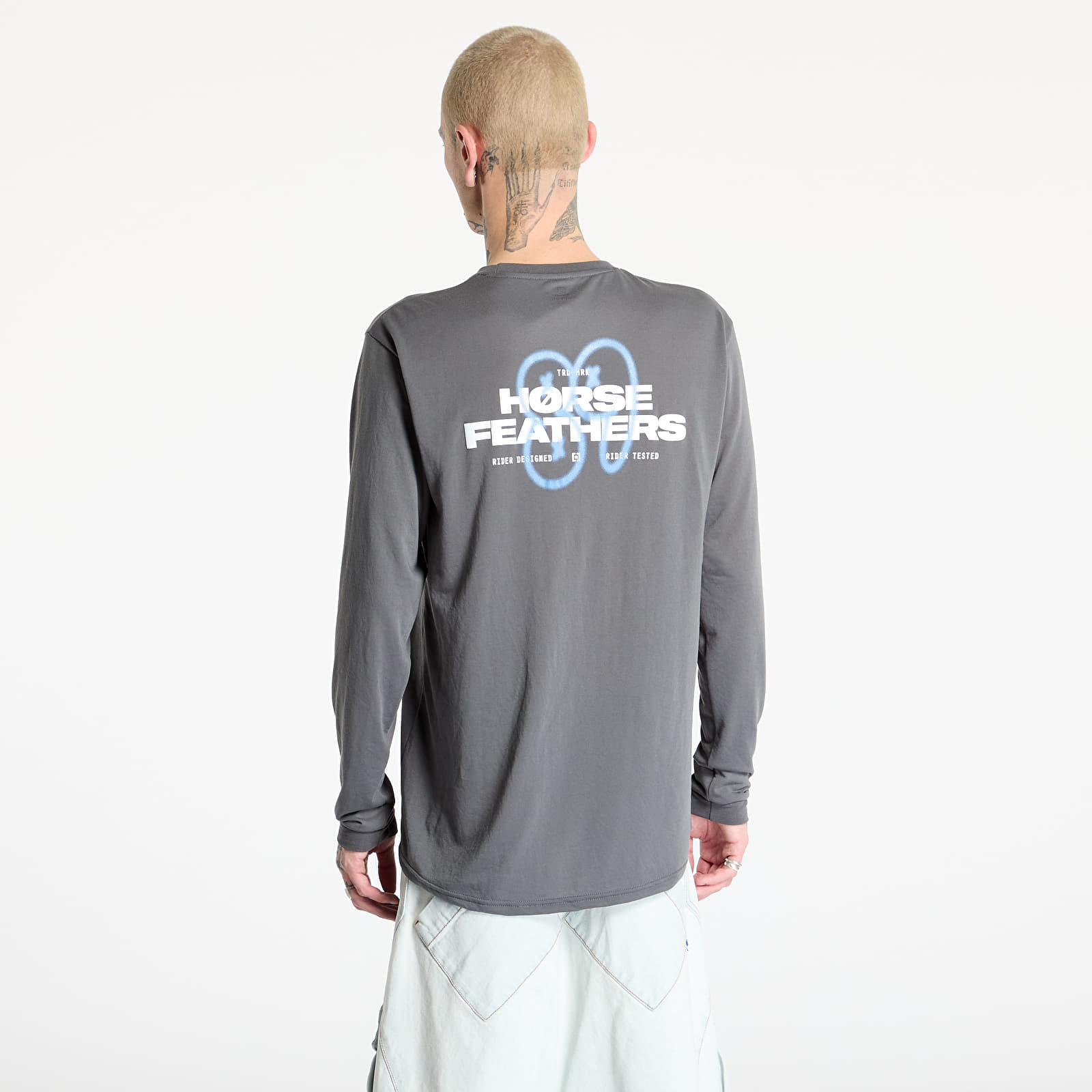 T-Shirts Horsefeathers Fury Ls Bike Jersey Castlerock