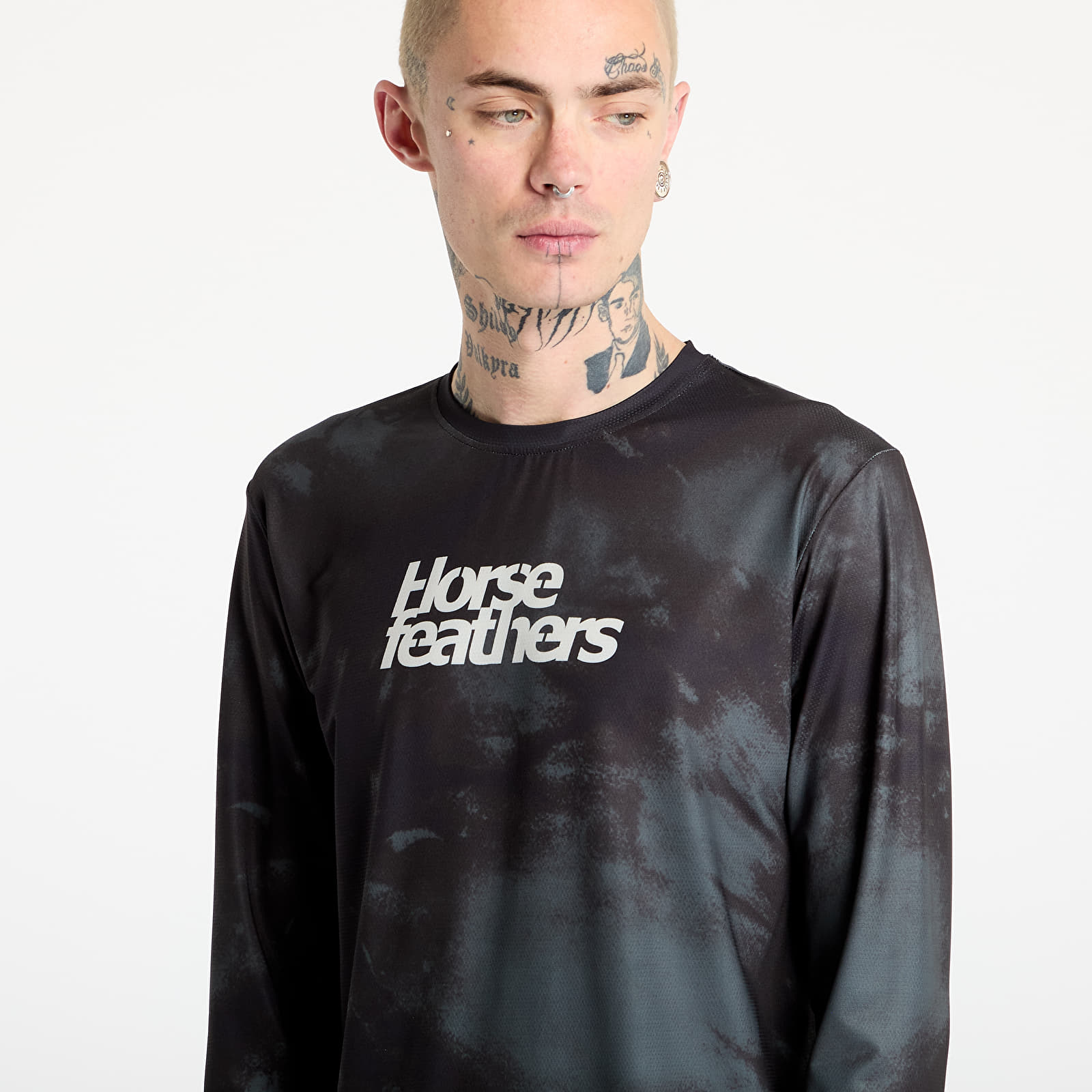 Jerseys Horsefeathers Quantum Ls Bike Jersey Thyme Camo