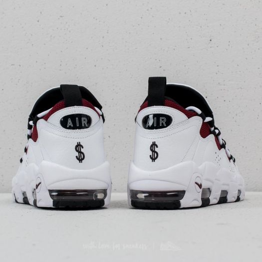 Men s shoes Nike Air More Money White Black Team Red Footshop