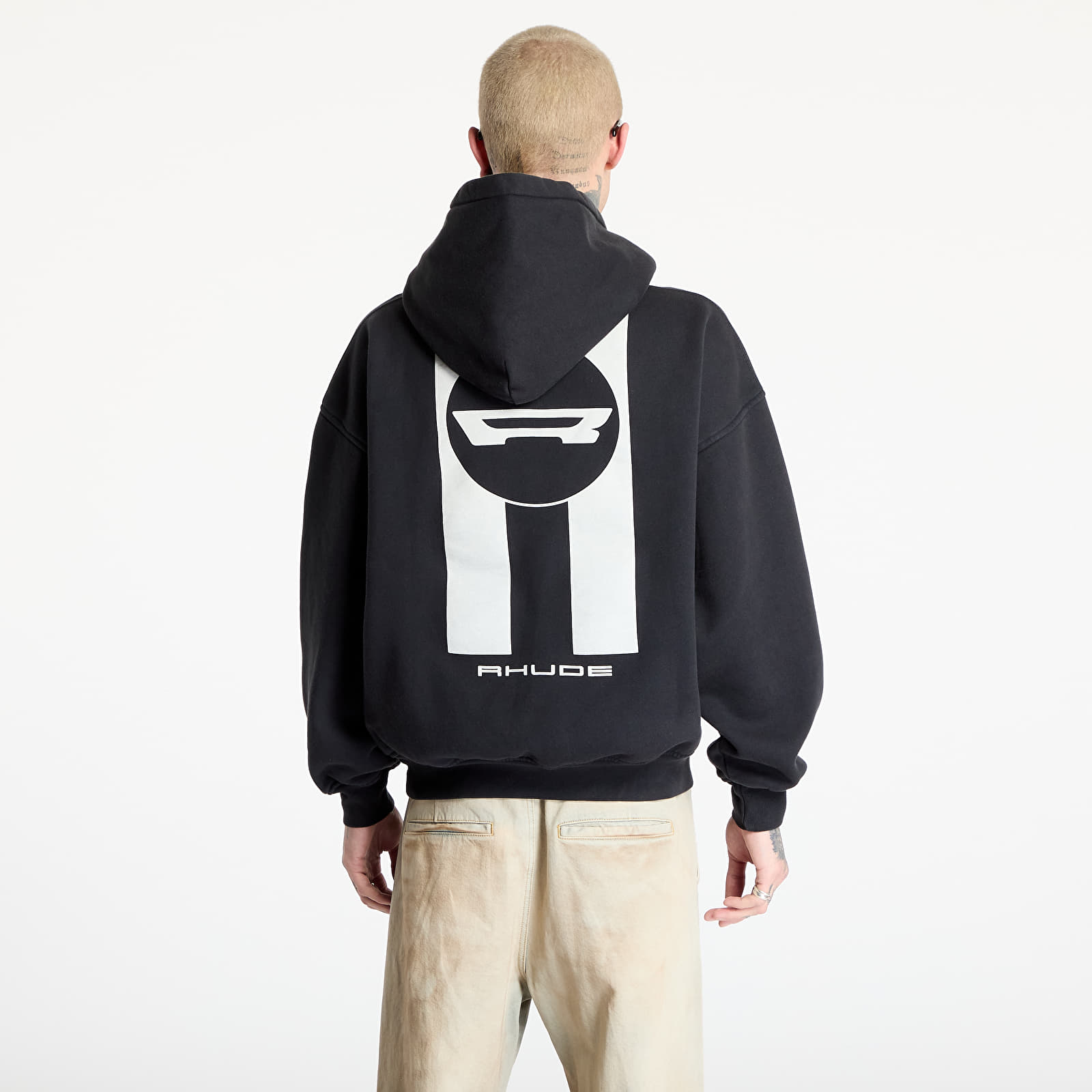 Mikiny Rhude Campione Hoodie Vintage Black