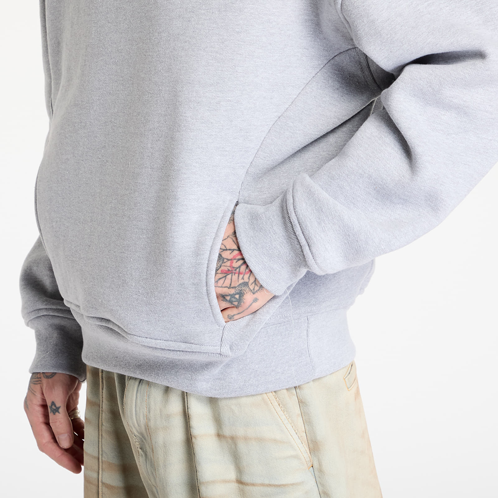 Pánske mikiny Rhude Classique Crewneck Heather Gray