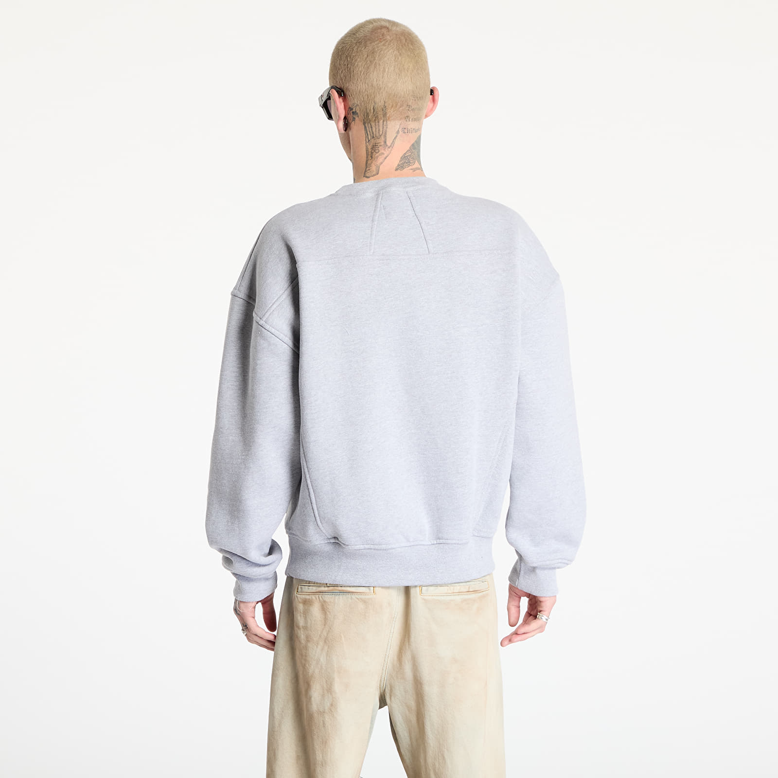 Pánske mikiny Rhude Classique Crewneck Heather Gray