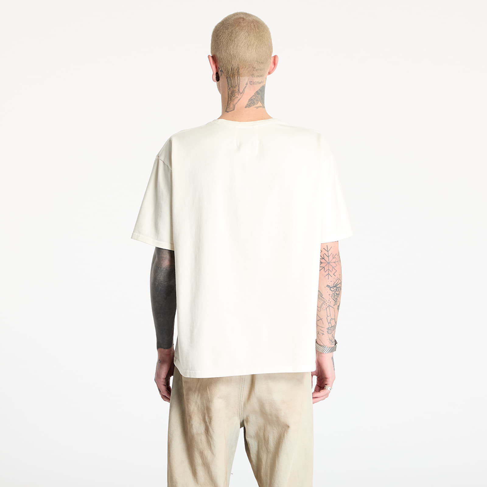 Männer T-Shirts Rhude Cadre Tee Vintage White