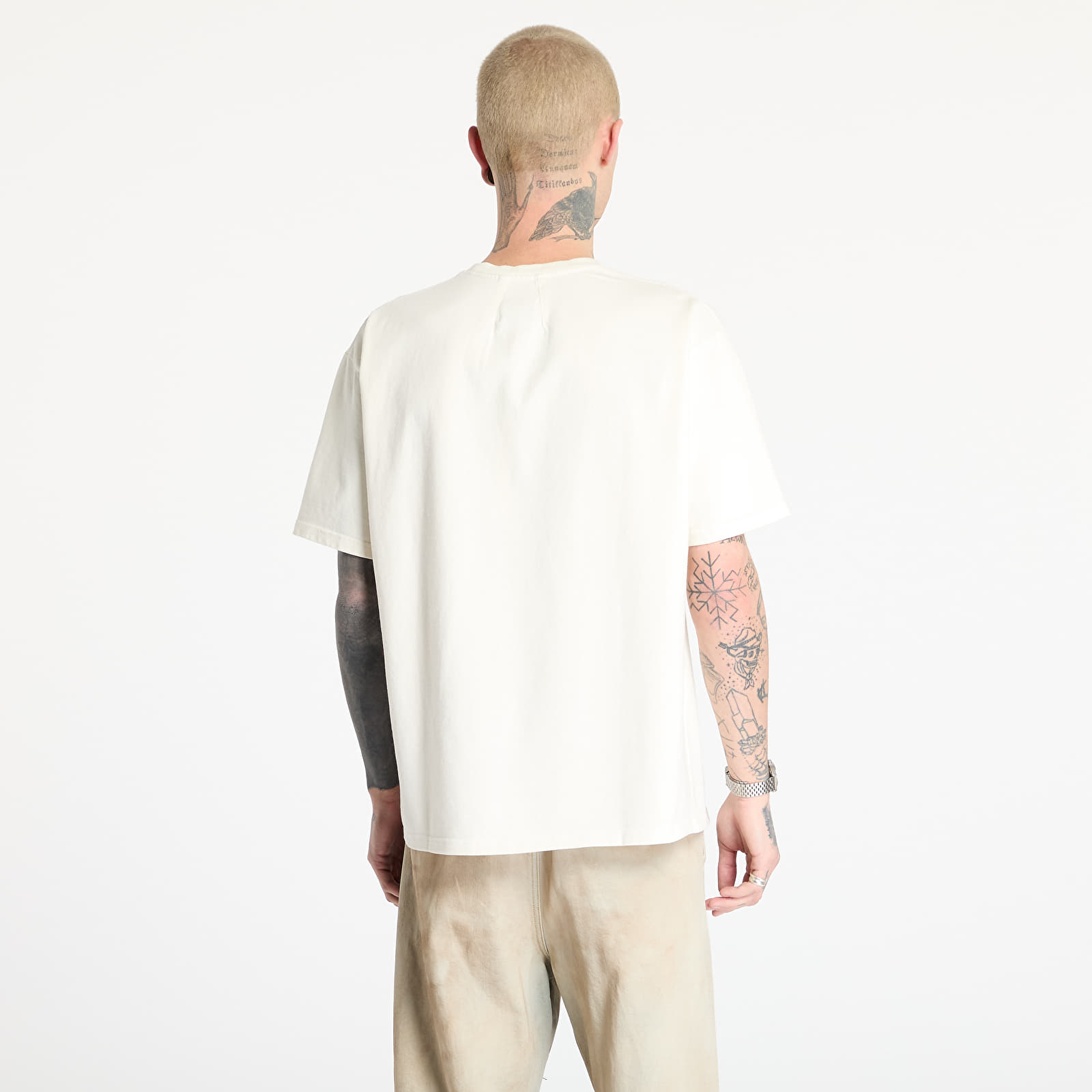 Tricouri bărbați Rhude Heaven On Earth Tee Vintage White