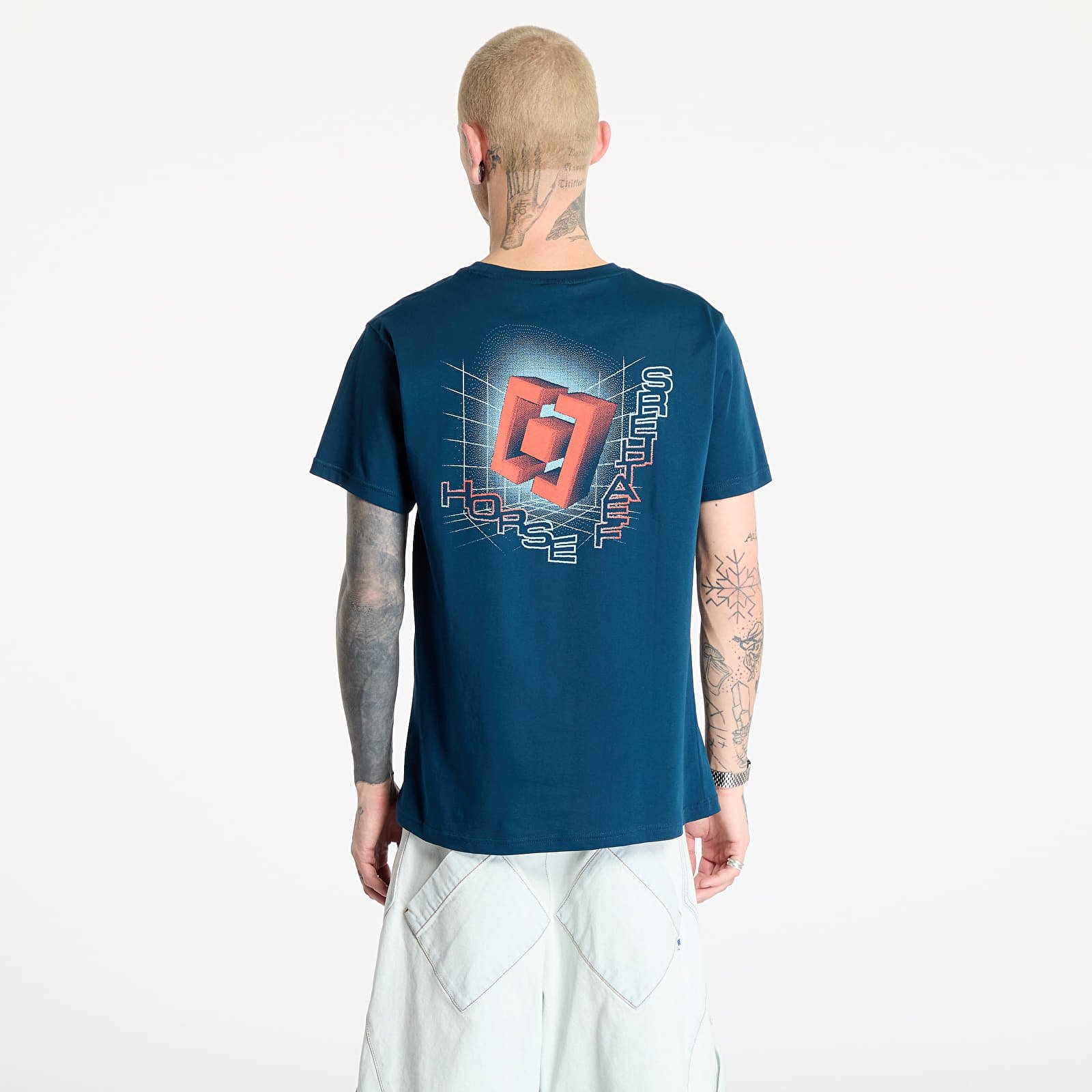 Тениски Horsefeathers Rizmo T-Shirt Pond