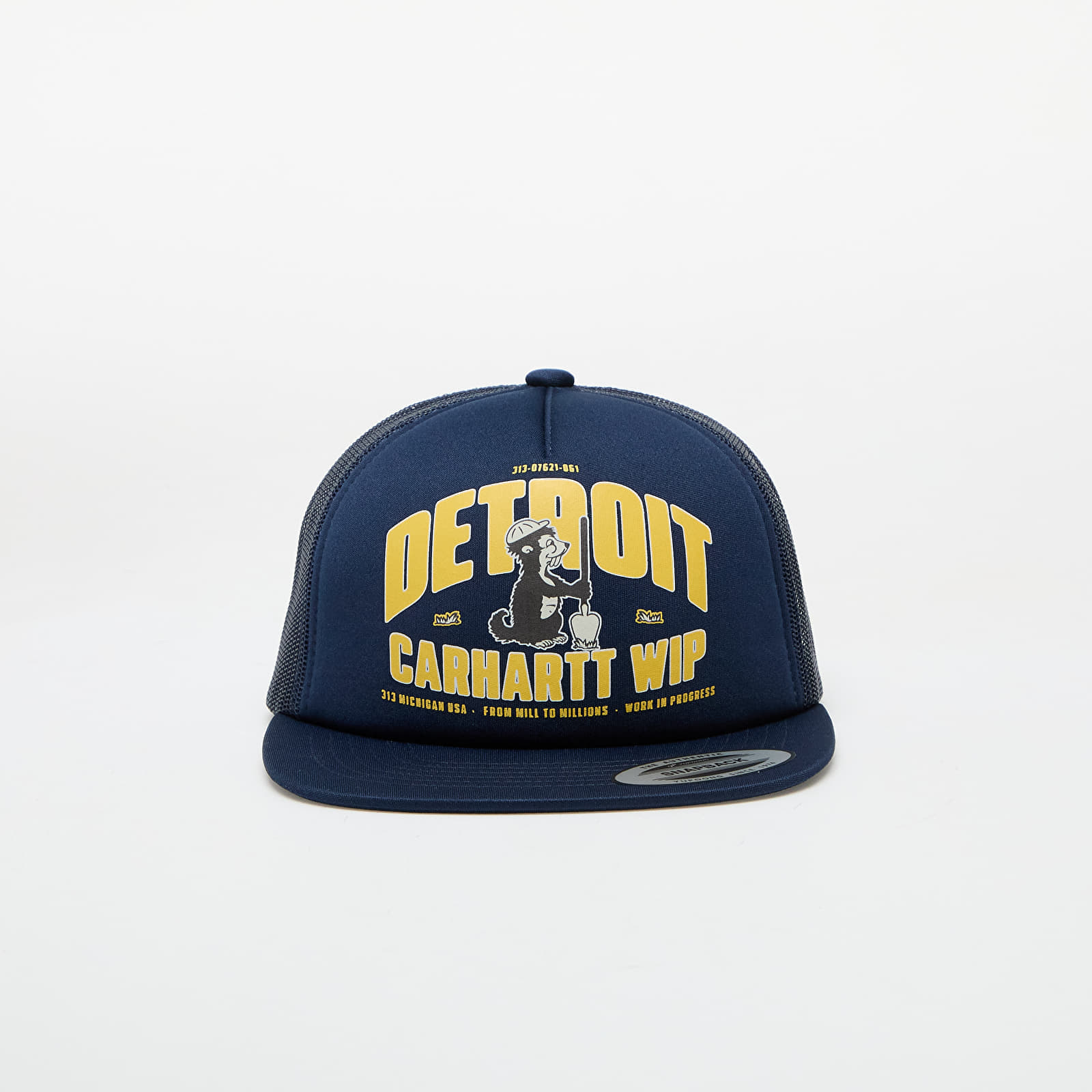 Capac Carhartt WIP Underground Trucker Cap Blue Universal