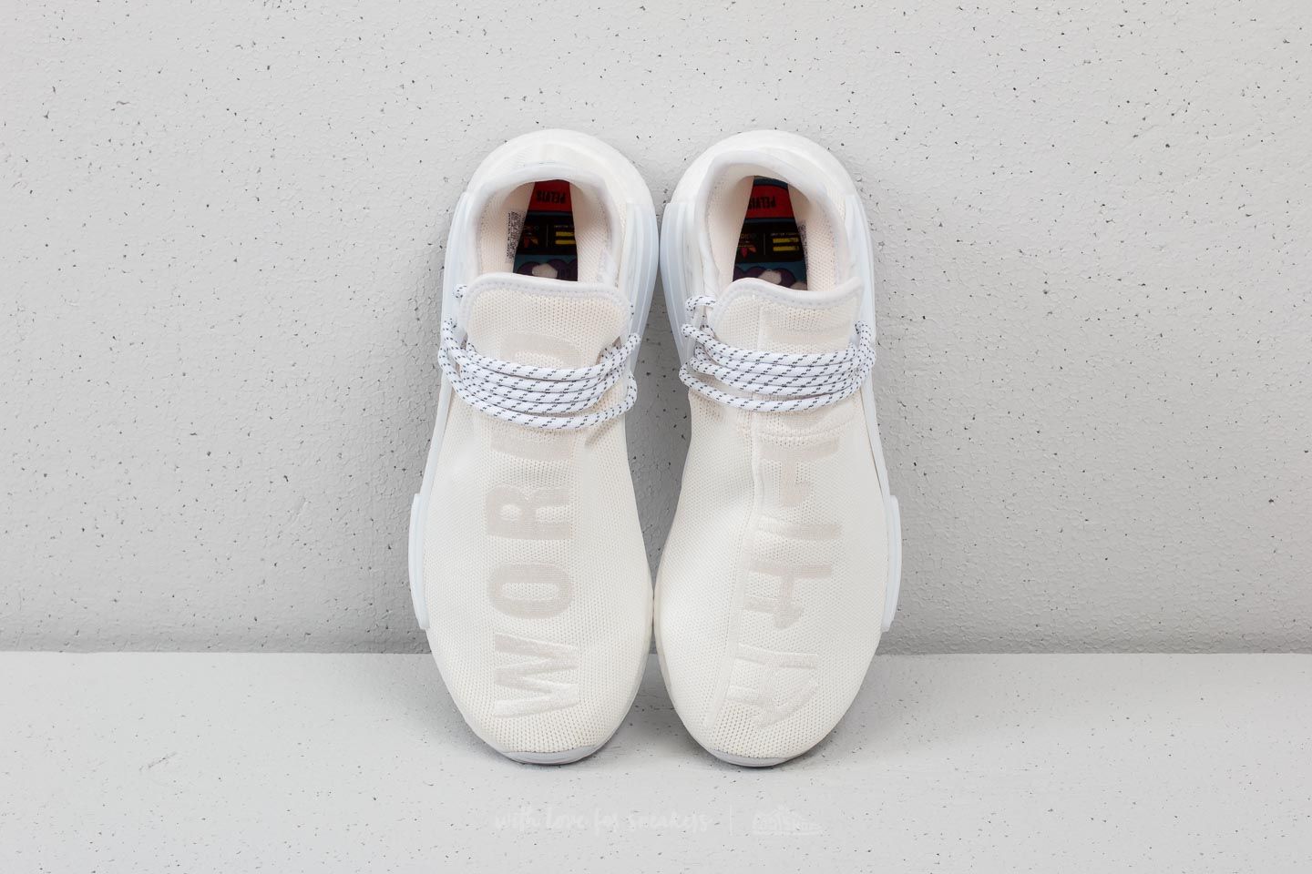 Men s shoes adidas x Pharrell Williams Human Race Holi NMD BC Cream White Ftw White Ftw White Footshop