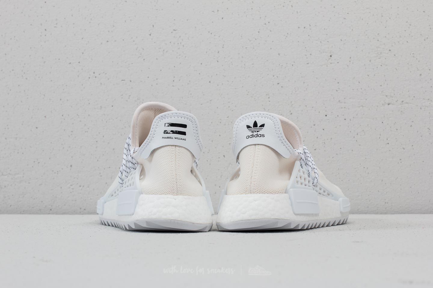 Scarpe uomo adidas x Pharrell Williams Human Race Holi NMD BC Cream White Ftw White Ftw White Footshop