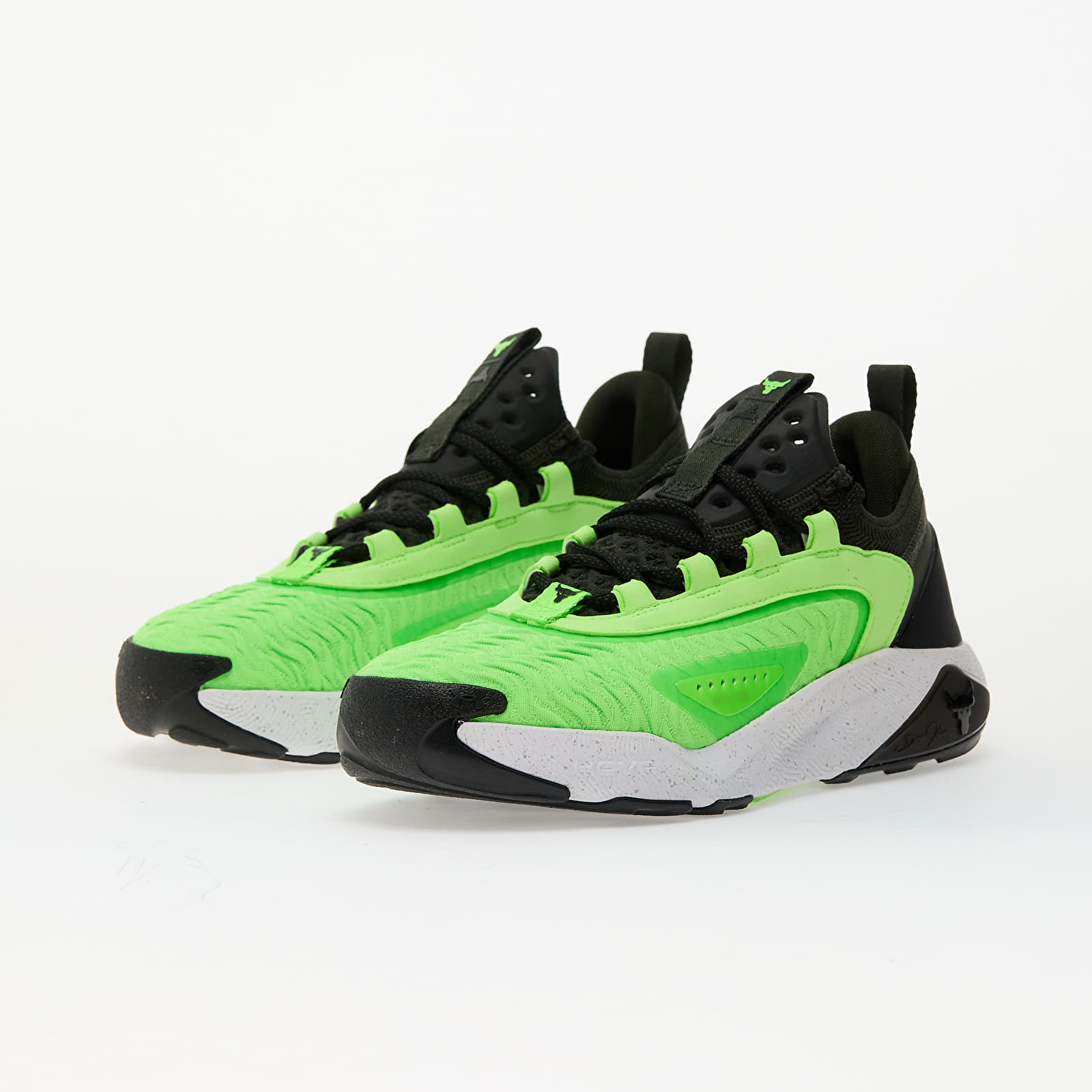 Herren Sneaker und Schuhe Under Armour Project Rock 7 Neon Green