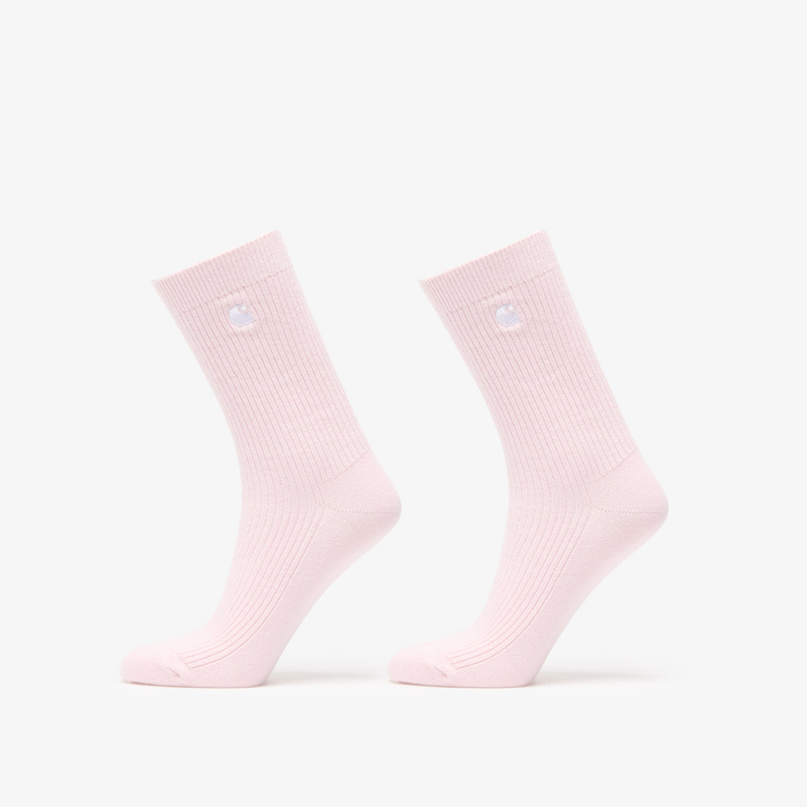 Men's socks Carhartt WIP Madison Pack Socks 2-Pack Air Pink/ White