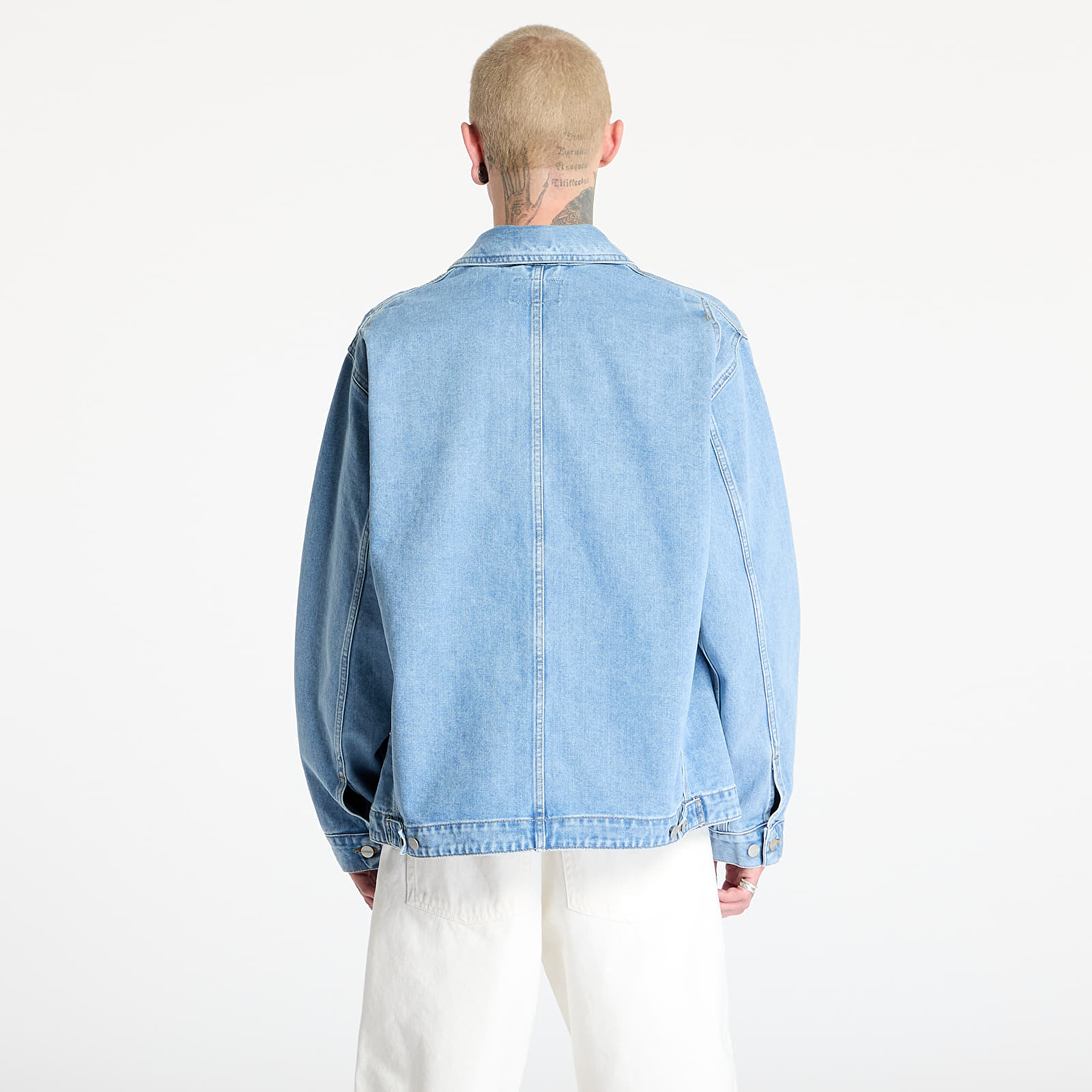 Vīriešu jakas Carhartt WIP OG Double Front Jacket UNISEX Blue Stone Bleached