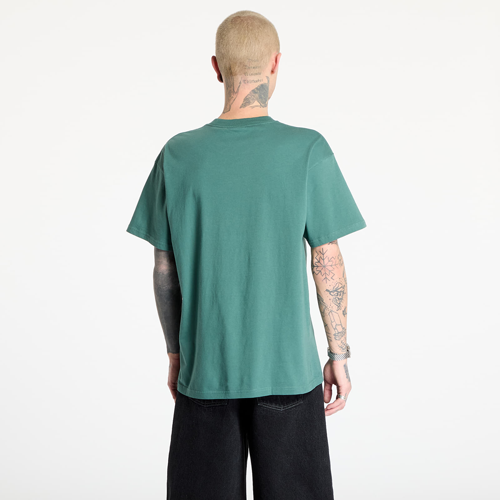 Pólók Carhartt WIP Short Sleeve Lecture T-Shirt UNISEX Silver Pine