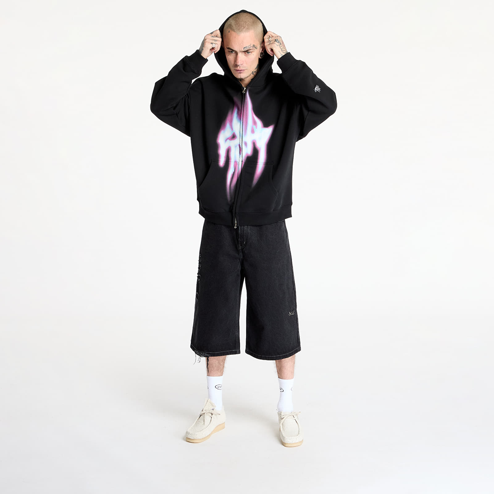 Shorts FTSHP Walking Art Jorts UNISEX Ash