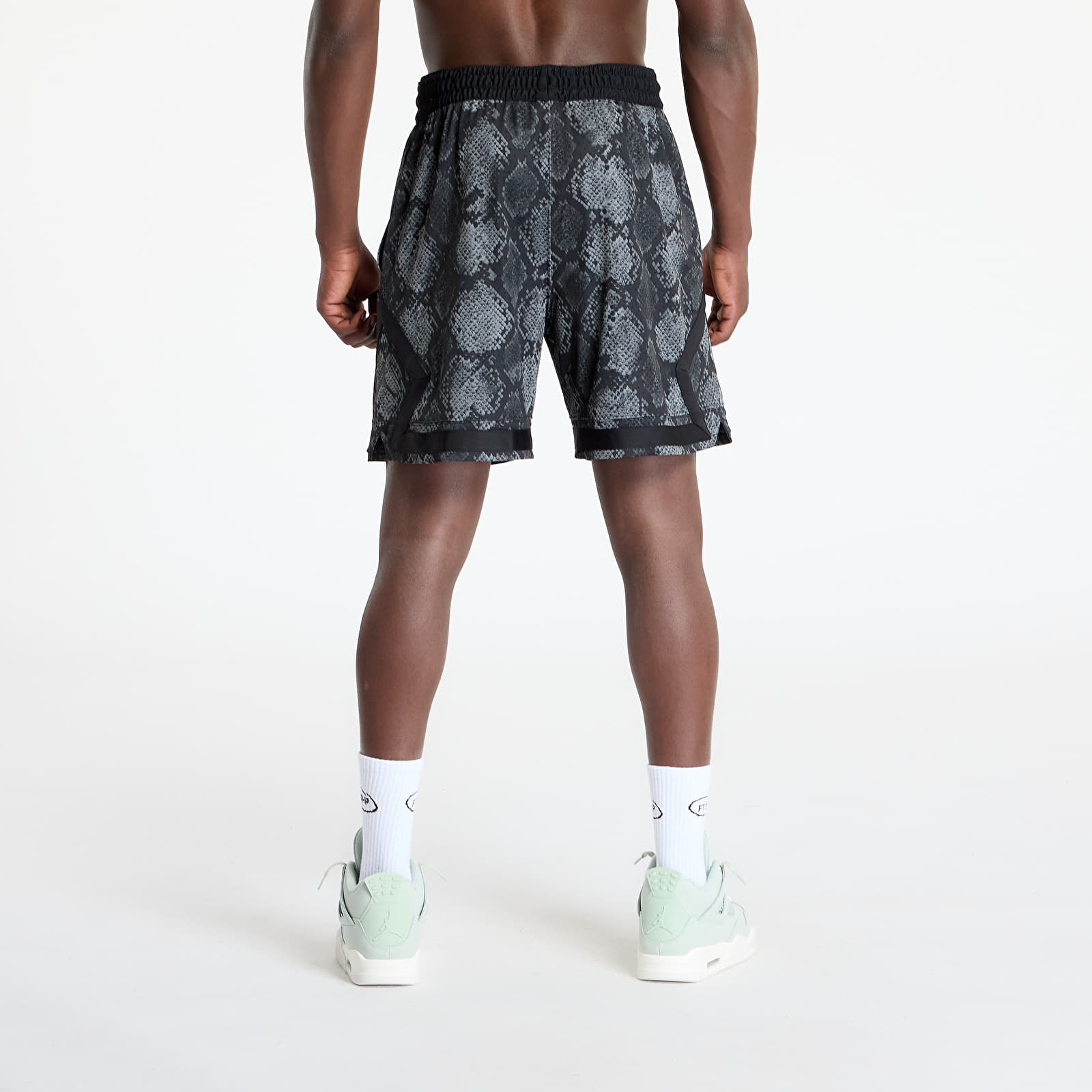 Shorts - Männer Jordan Sport Men's Dri-FIT Mesh Diamond Shorts Black/ Black