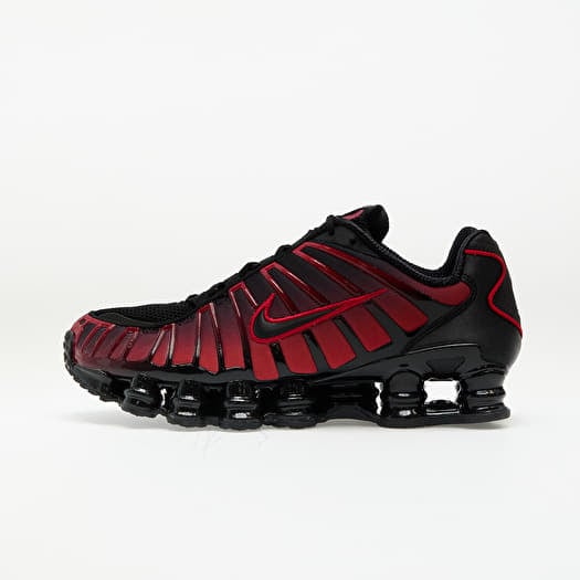 Nike Shox Tl Black/ Black-University Red