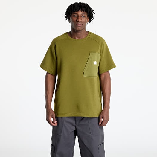 Marškinėliai The North Face Terry Relaxed Tee Forest Olive