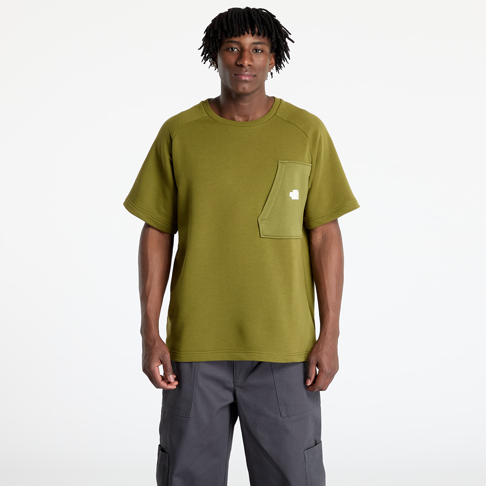 T-shirts The North Face Terry Relaxed Tee Forest Olive