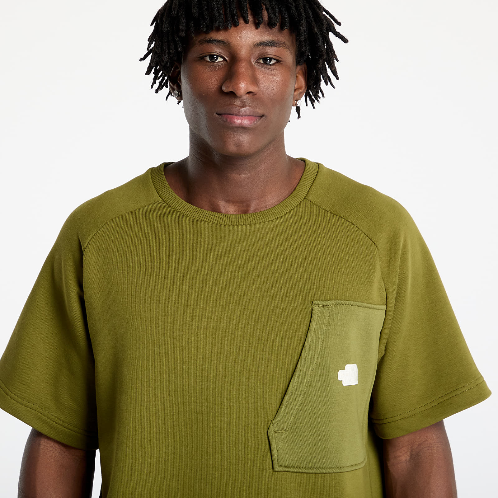 T-shirts The North Face Terry Relaxed Tee Forest Olive