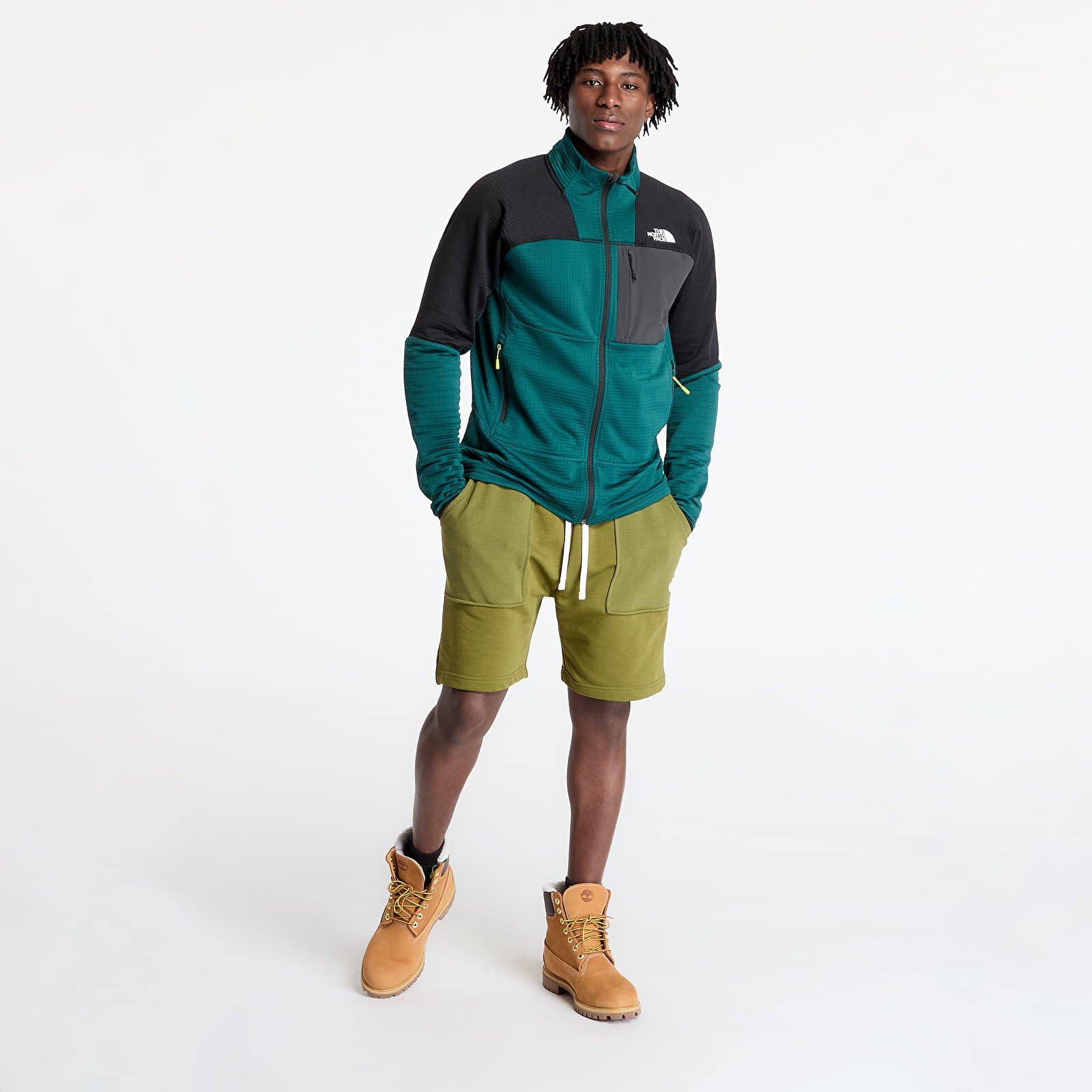 Shorts The North Face Terry Regular Short Forest Olive