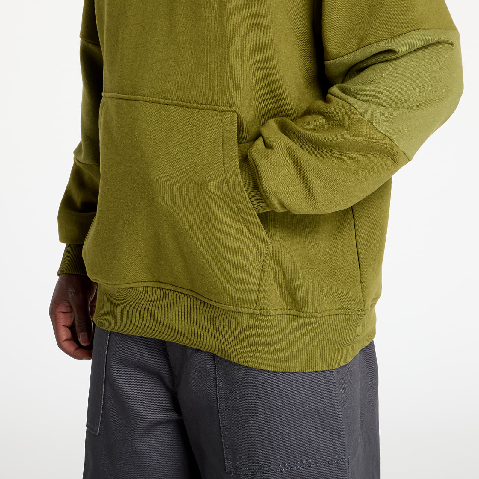 Hanorace The North Face Terry Relaxed Hoodie Forest Olive