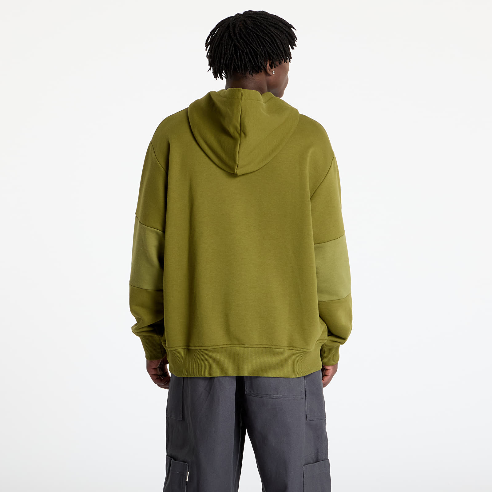 Hanorace The North Face Terry Relaxed Hoodie Forest Olive