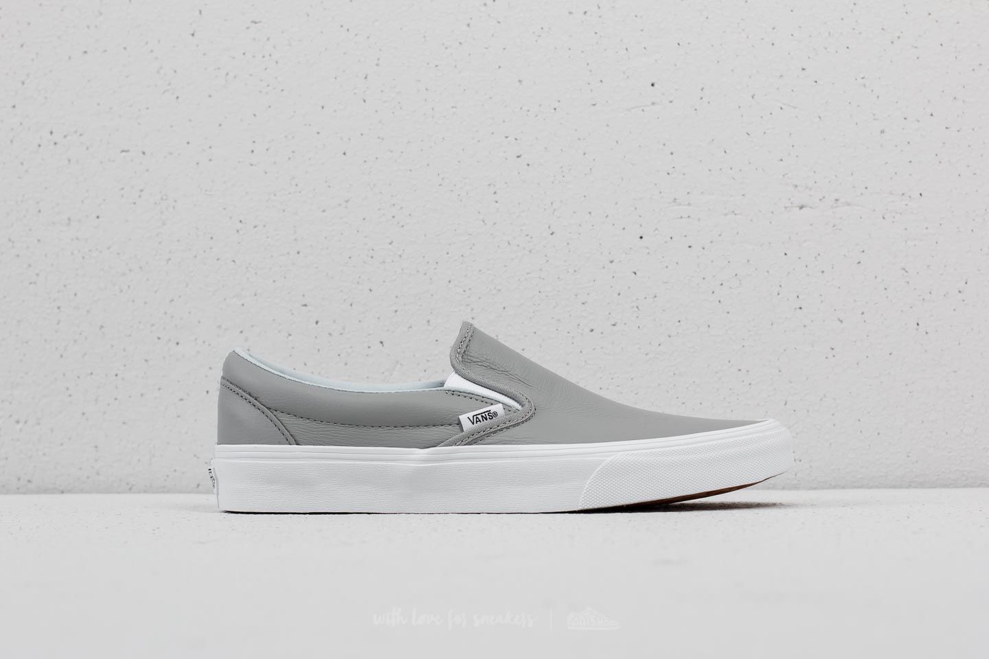 Miesten kengät Vans Classic Slip-On (Leather) Oxford/ Drizzle