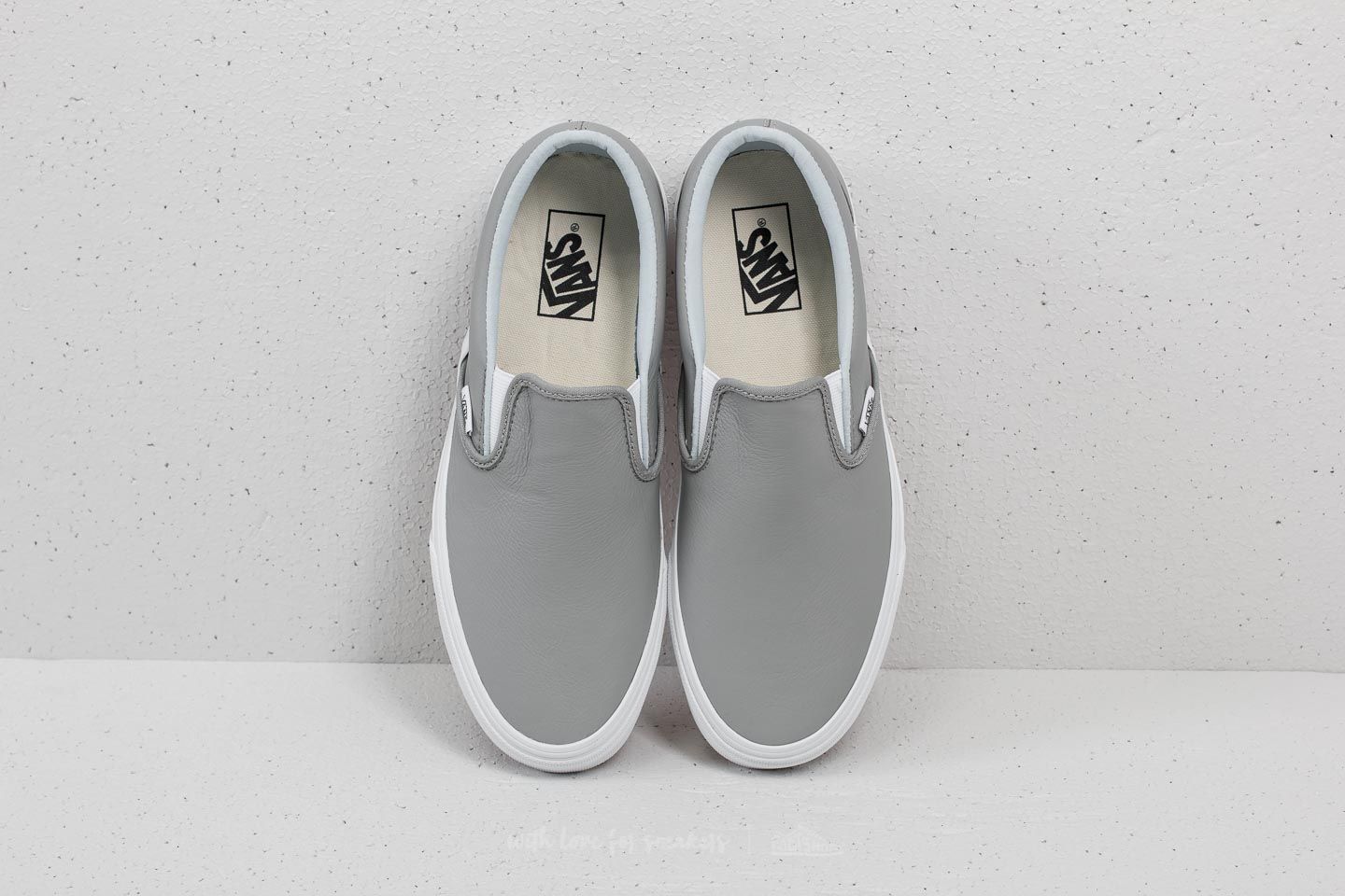 Miesten kengät Vans Classic Slip-On (Leather) Oxford/ Drizzle