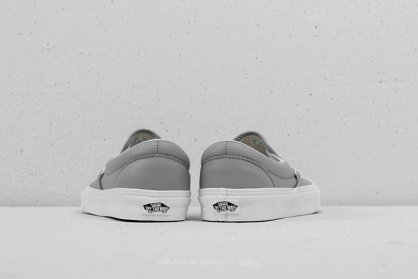Miesten kengät Vans Classic Slip-On (Leather) Oxford/ Drizzle