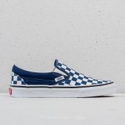 Chaussures et baskets homme Vans Classic Slip On Checkerboard Estate Blue Footshop