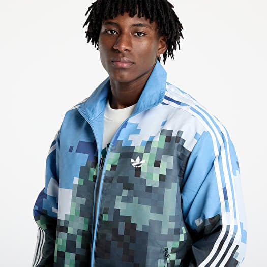 Jackets adidas x Minecraft Tracktop Blue/ Hazy Blue/ Magic