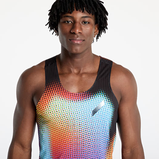 SOAR Men's Race Vest Black Rainbow Dot | Footshop