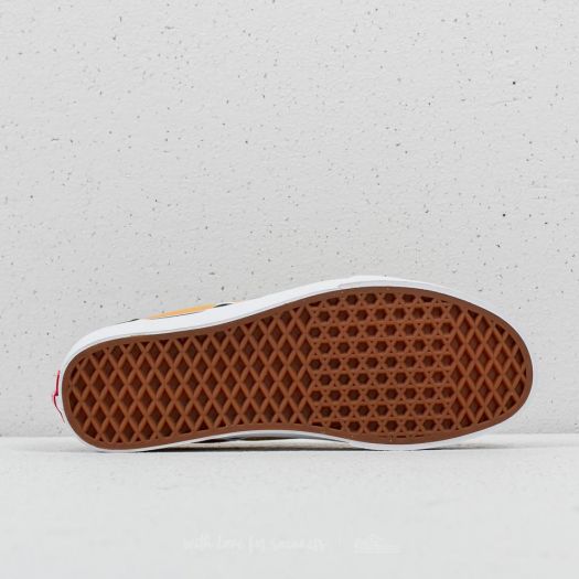 Vans classic slip on checkerboard ochre true white cheap
