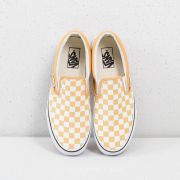 Vans slip on clearance ochre and white