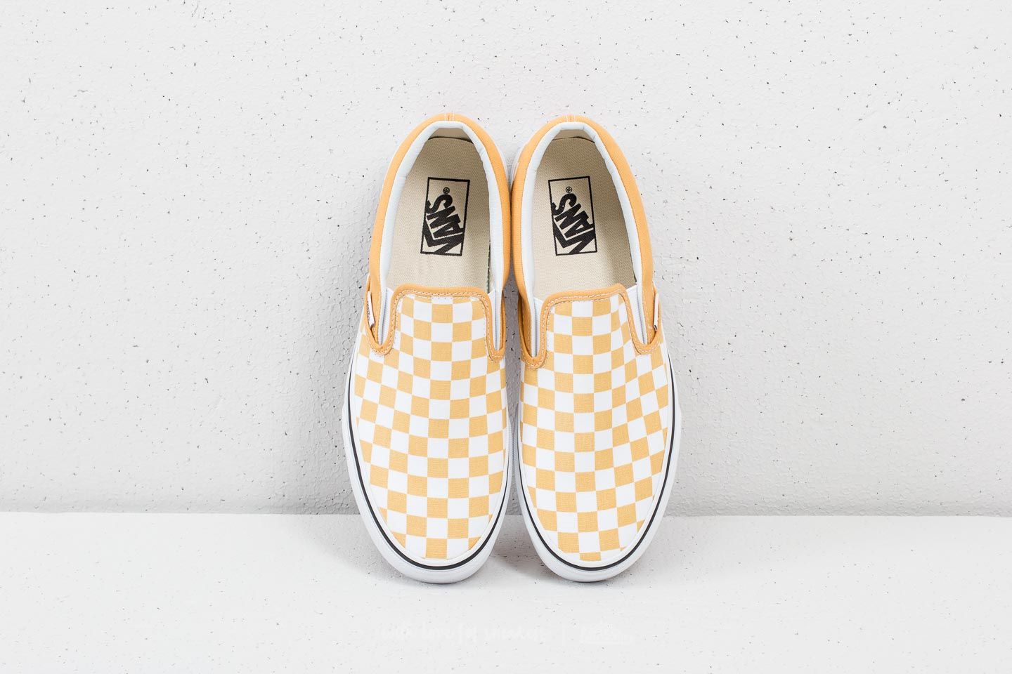 Checkered mustard vans 2025